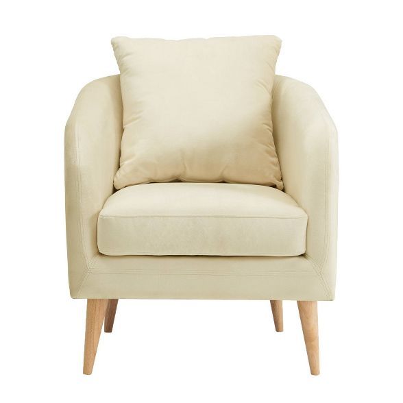 Zoe Accent Chair with Wooden Legs - Picket House Furnishings | Target
