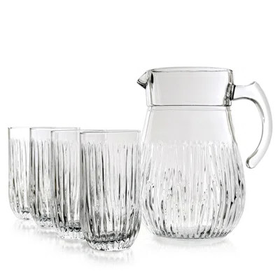 Mayeu Entertaining Set 6 Glasses and Pitcher | Wayfair North America
