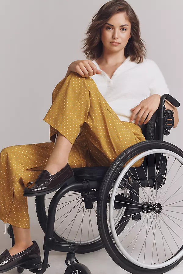 The Colette Magic Fabric Crop Wide-Leg Pants by Maeve | Anthropologie (US)