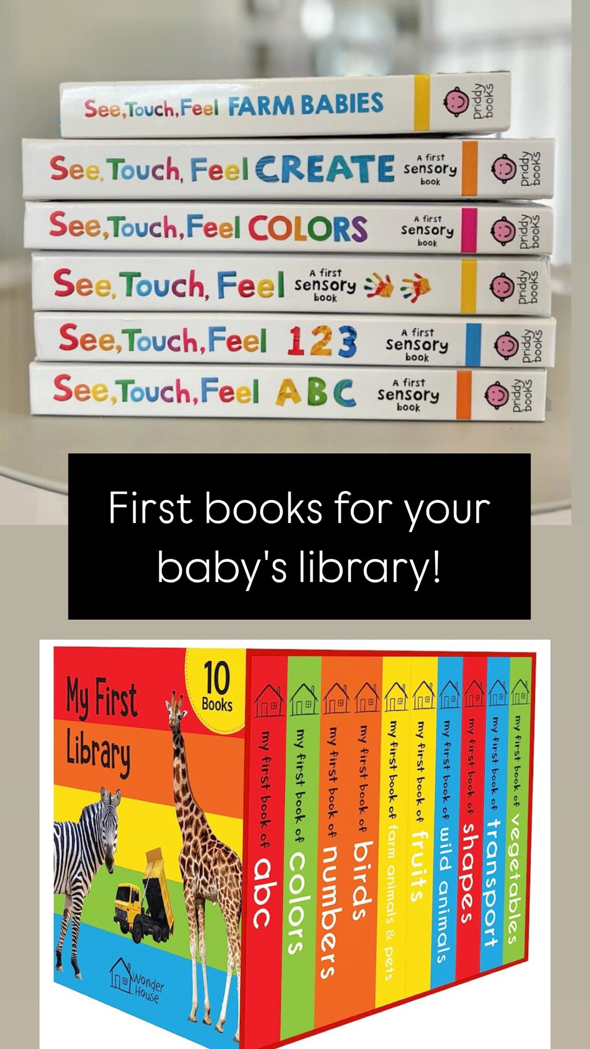 Your baby's first books: a foundation for a lifelong love of reading! - a must have collection ✨

#LTKFallSale #LTKKids #LTKBaby