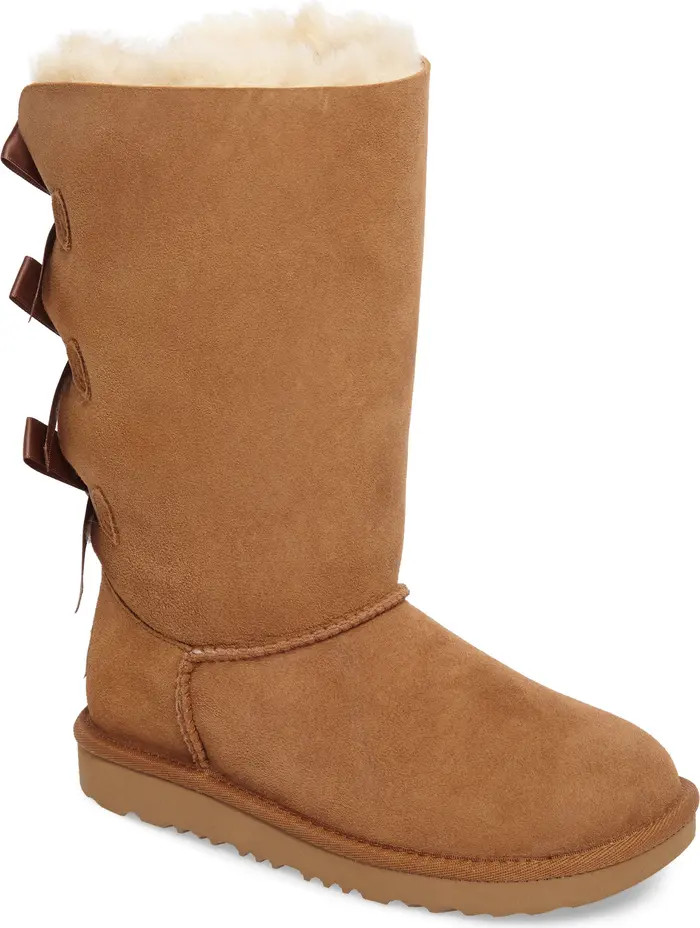 UGG® Bailey Bow Tall II Water Resistant Genuine Shearling Boot | Nordstrom | Nordstrom
