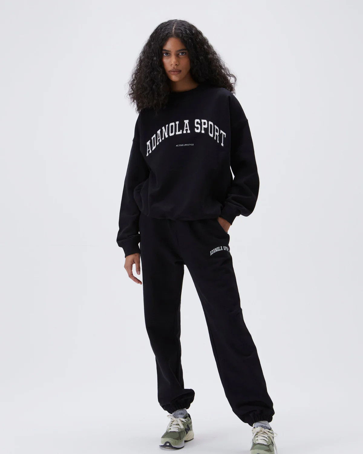 AS Sweatpants - Black | Adanola UK