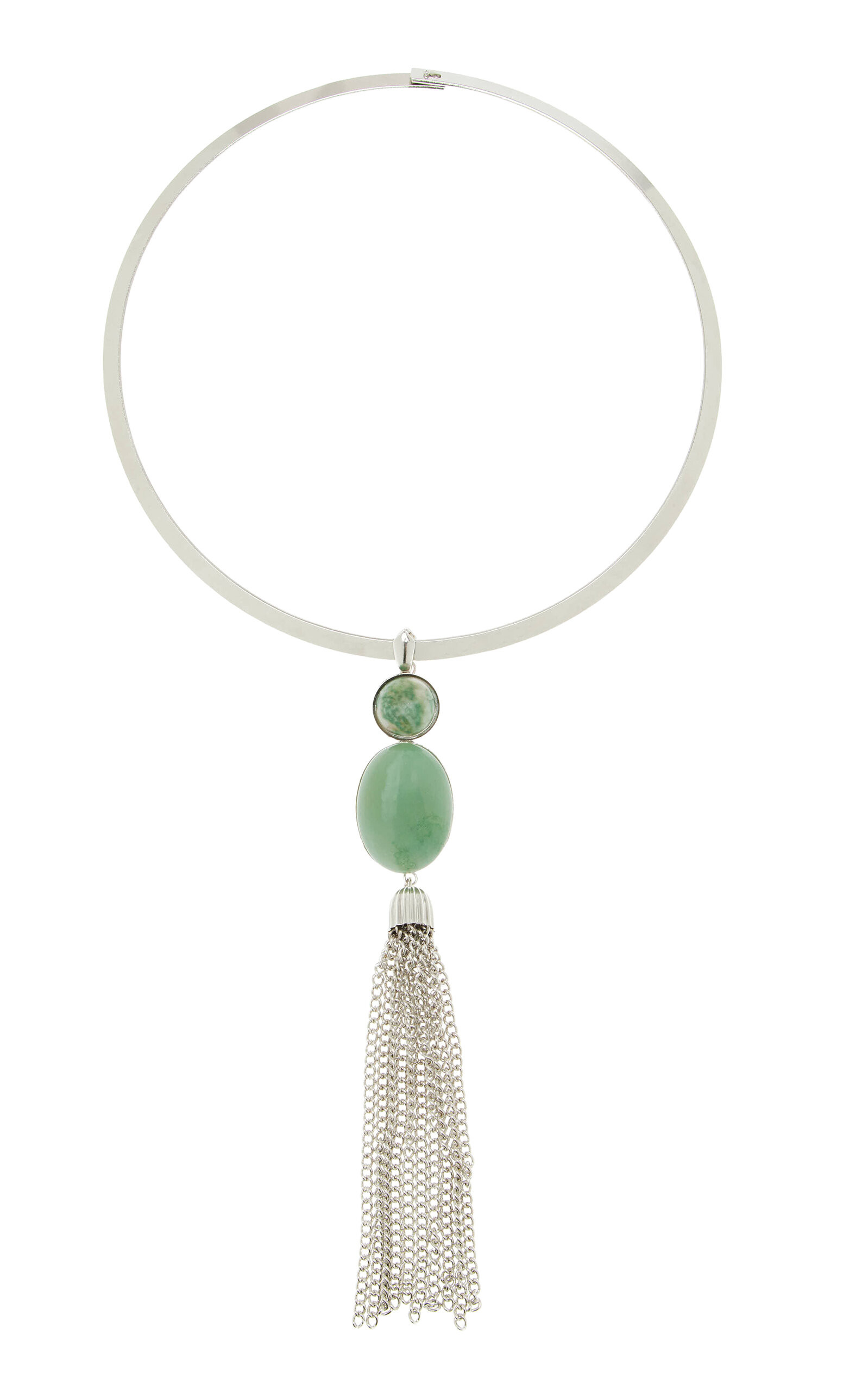 Liesel Fringed Aventurine Necklace | Moda Operandi (Global)