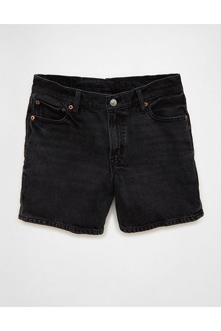 AE 6" Strigid Super High-Waisted Relaxed Short Women's Black Magic 16 | American Eagle Outfitters (US & CA)
