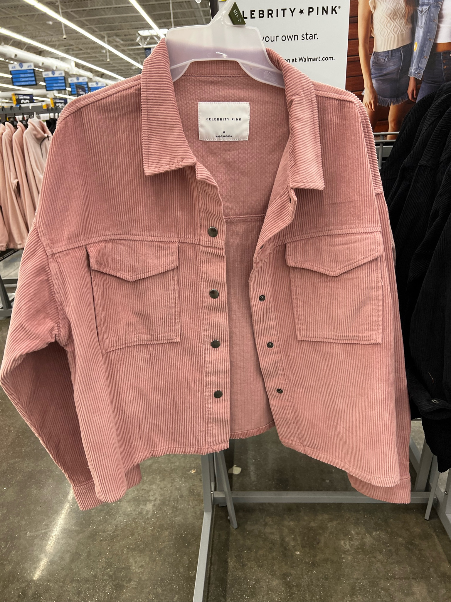 Walmart celebrity pink corded shacket. #walmartfashion #shacket #fall

#LTKunder50 #LTKstyletip #LTKSeasonal