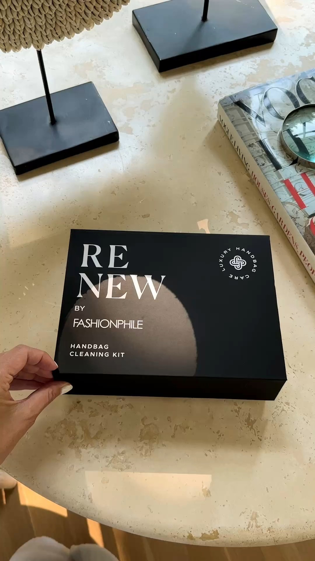 Handbag cleaning kit from @fashionphile for designer bags! #FashionphilePartner #ReNewRitual #fashionphile 

#LTKStyleTip #LTKFindsUnder100 #LTKItBag