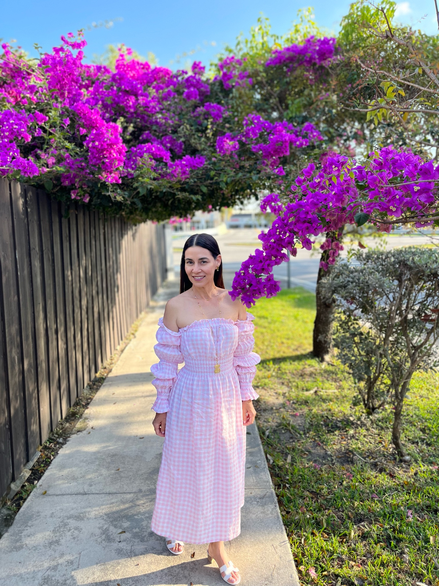 Spring is in the air  🌸
Enjoy sunny days with this beautiful linen dress in pink vichy print from Sleeper. You can dress up with Strappy heels or wear it with sandals or sneakers during your next vacation. 

#LTKSale #LTKSeasonal #LTKsalealert
