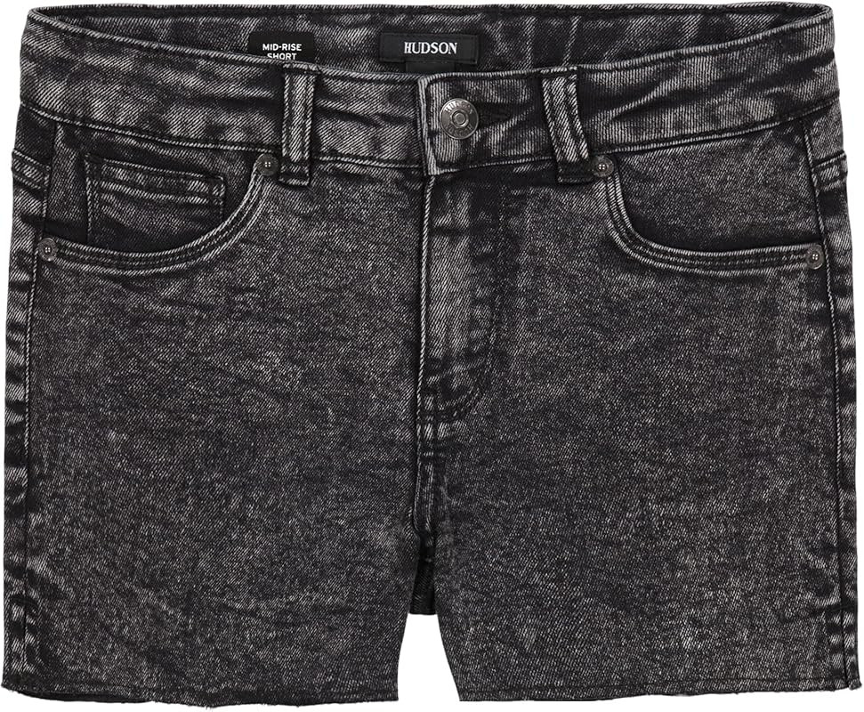 Girls' Cut-Off Jean Shorts, Stretch Denim, Mid-Rise Waist | Amazon (US)