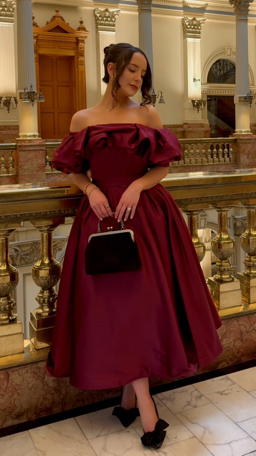 #macduggal #macduggalmoment . . . Opera aesthetic, Valentine’s Day dress, date night dress, Pinterest aesthetic, 2026 outfit inspo, winter style #pinterestinspo #operaaesthetic #valentinesdaydress