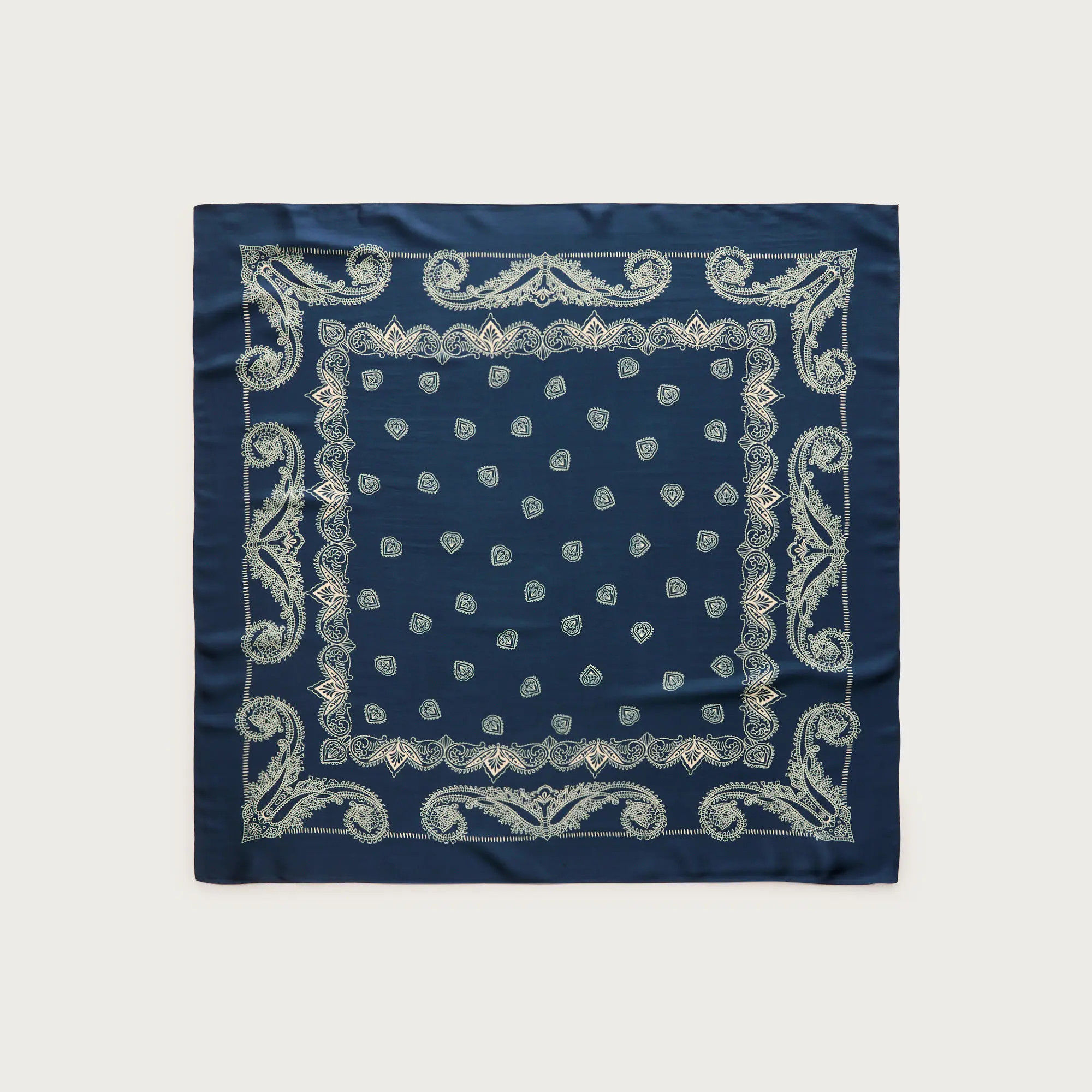 Printed silk scarf | J. Crew US