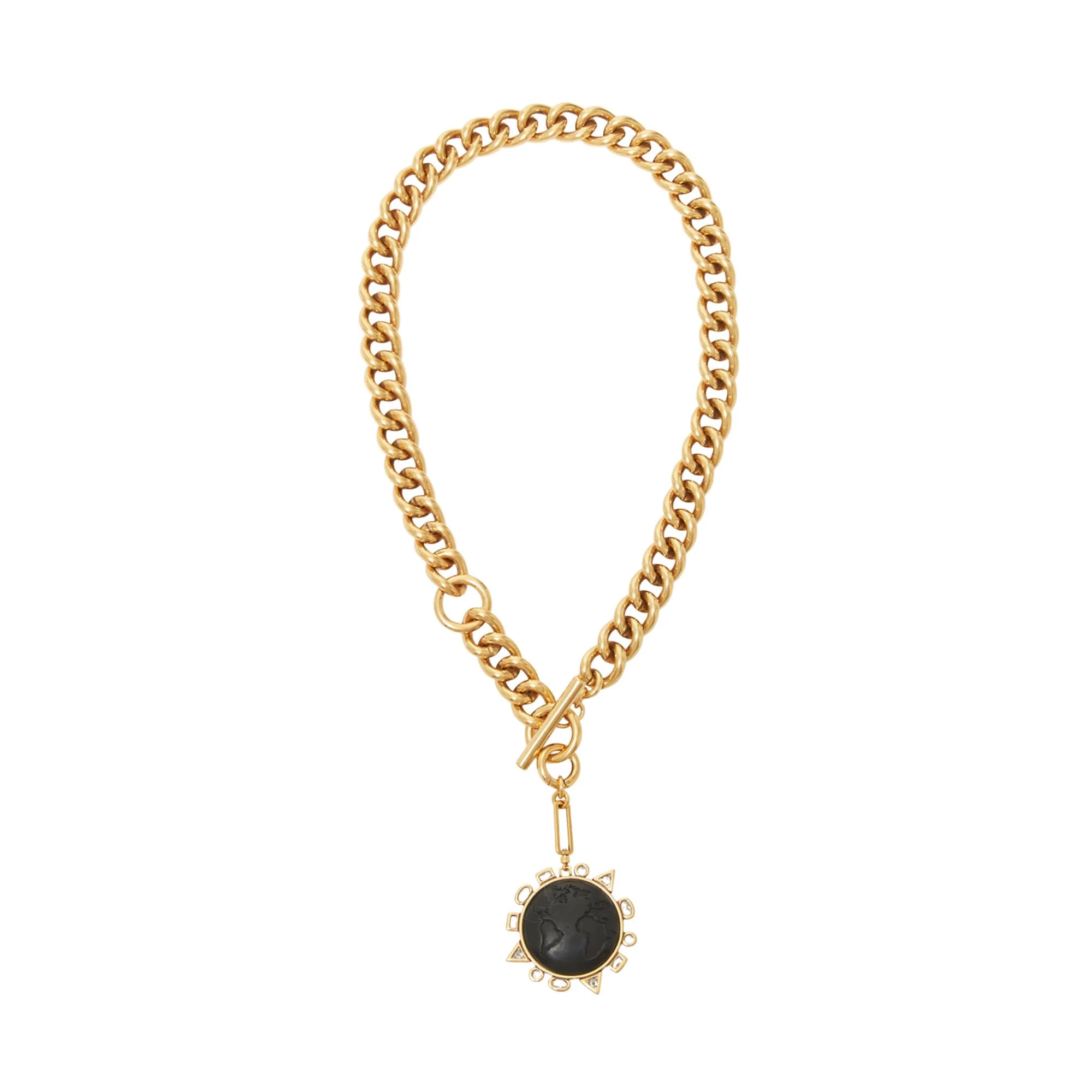 Odyssey Necklace Black Gold | Mignonne Gavigan