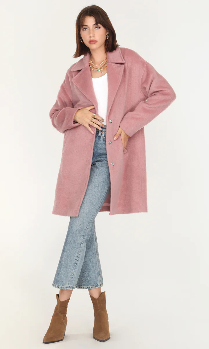 Solana Oversized Car Coat | Greylin Collection | Women's Luxury Fashion Clothing 