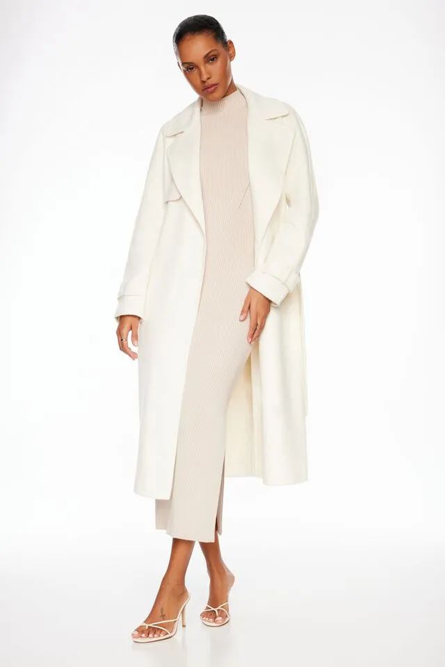 Wool Trench Coat | Dynamite Clothing
