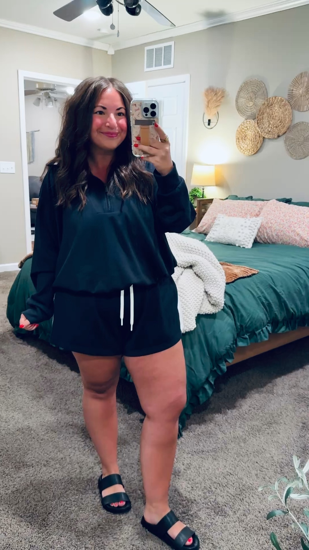 Casual, comfy, and still cute 🙌 this set is a must-have for everyday wear!

sandals: sold out, but linking similar options below!
shorts: fit true to size // wearing a large
quarter zip: fits true to size (cropped fit) // wearing an XL 

 

#LTKootd #LTKMidsize