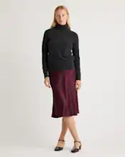100% Washable Silk Skirt | Quince