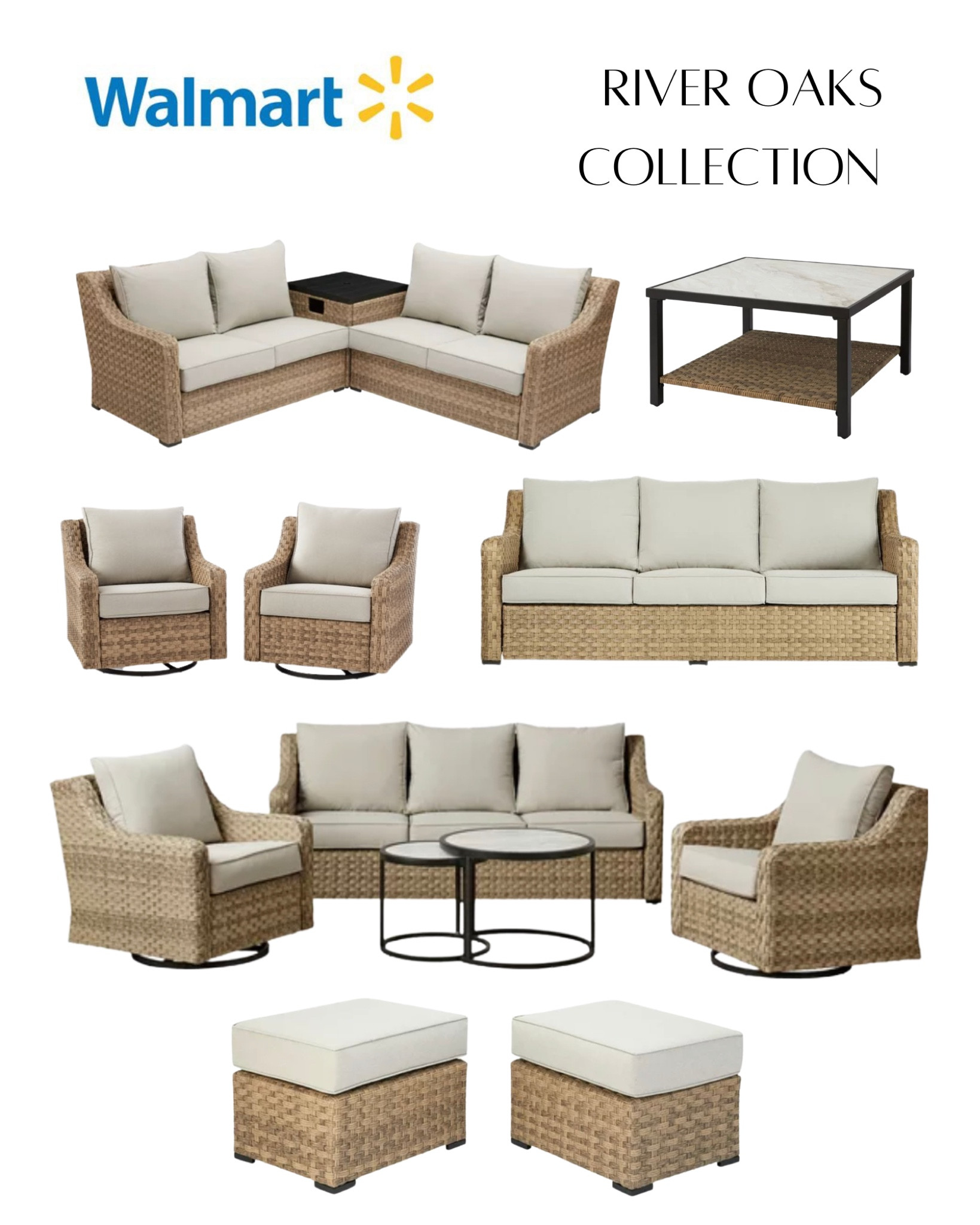 Walmart river oaks conversation set hot sale