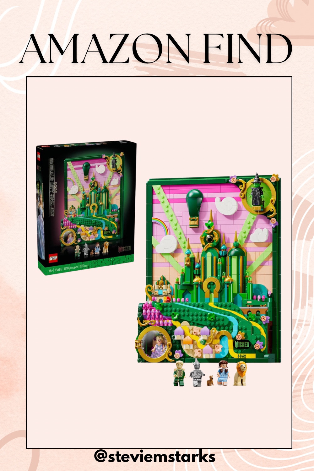 New on Amazon alert!

This would make for the perfect t Christmas gift for him/her if she’s a wicked fan and/ or if she loves legos! 

#LTKGiftGuide #LTKHoliday #LTKCyberWeek