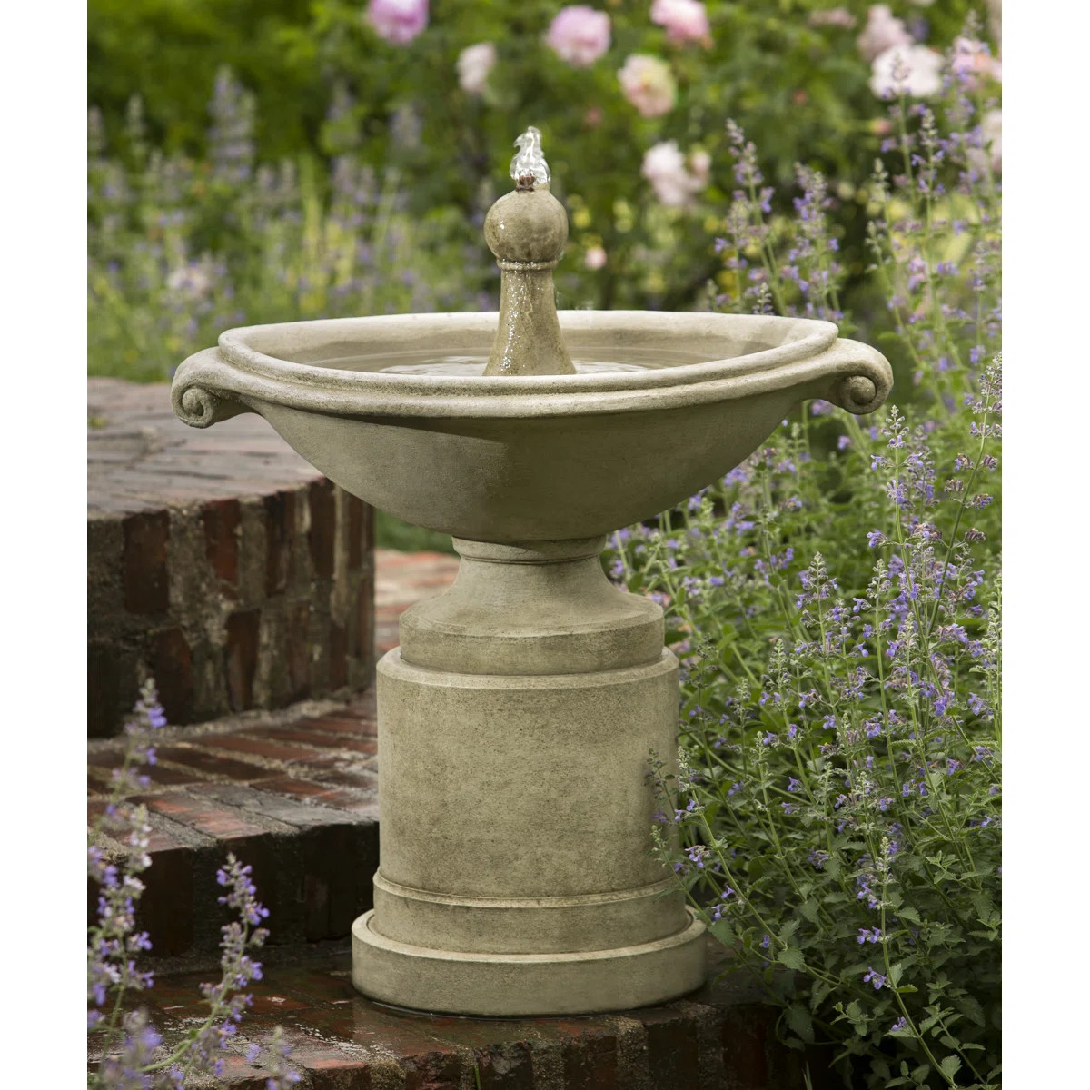 Borghese Hand Crafted Weather Resistant Floor Fountain | Wayfair North America