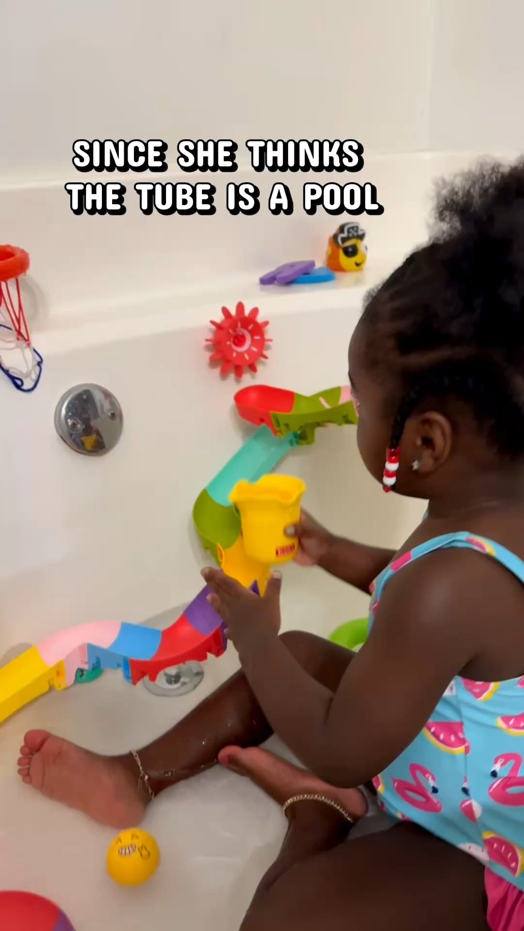 Bath time is such a FUN time in our house and adding this DIY Slide Bath Toy for Kids made it even more exciting!!

She is literally OBSESSED and honestly seeing her get so excited during bath time makes it so worth it. It keeps her entertained, engaged and makes bath time feel like a whole little activity instead of just part of the bedtime routine.

If you got a toddler, you already know… anything that makes routines easier AND more fun is a WIN 😂

I linked this fun bath toy and some of our other favorite toddler bath time essentials on my LTK!!

#ShoppingWithPriiincesss #Atlantamom #Atlantabloggers #Atlantablogger #AtlantaCreator #Atlantacontentcreators #Atlantacontentcreator #ToddlerMom #BathTimeFun #ToddlerActivities #MomLife #ToddlerEssentials #KidsBathToys #MomFinds #ToddlerMustHaves #SHEINKids #StayAtHomeMomLife

#LTKKids #LTKmomlife #LTKKids #LTKBaby