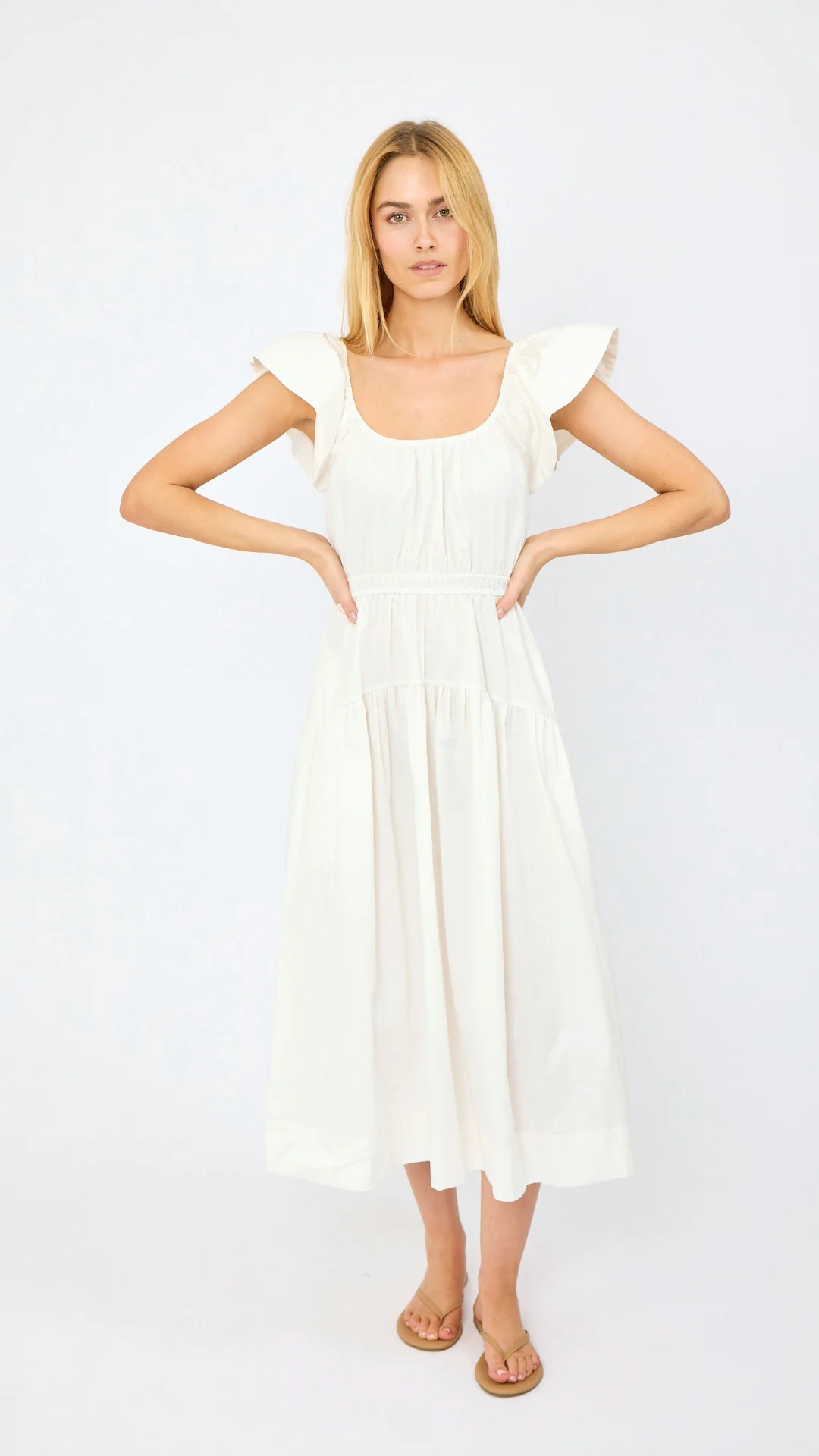 Jane Dress - White | Marea