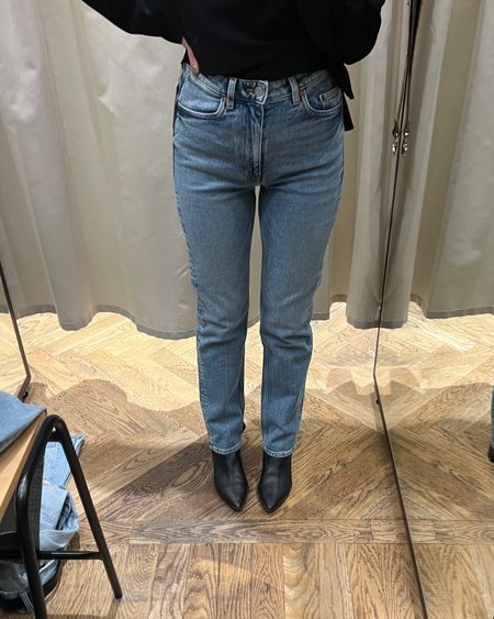 Loving these slim cut jeans. This is 26x30 and I’m 5’4” 

#LTKMostLoved #LTKstyletip #LTKfindsunder100