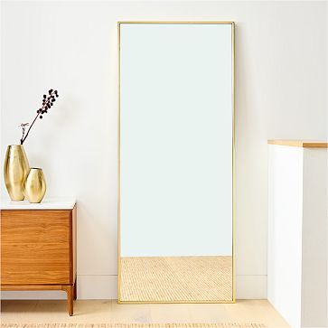 Metal Frame Floor Mirror | West Elm (US)