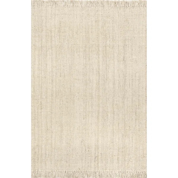 Karmine Jute Runner Rug for Dining Room Living Room Entryway Hallway Kitchen, Off White | Wayfair North America