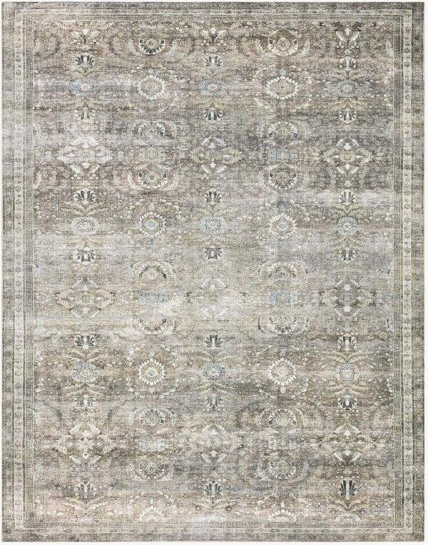 Layla Antique/Moss 2'6" x 9'6" Rug | 1stopbedrooms