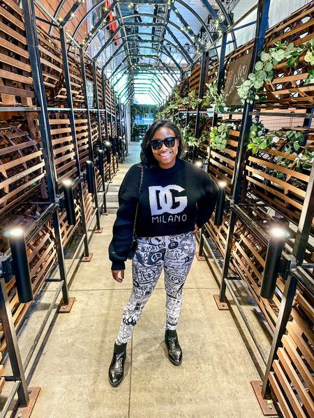Here for all the designer leggings and this sweater weather. 

Designer leggings
Dolce&Gabbana 
Chanel
Chanel classic flap
Chanel bag
Black shades
Black sweater 
Chelsea boots 
Burberry sweater 
Designer sweaters 

#LTKstyletip #LTKSeasonal #LTKmidsize