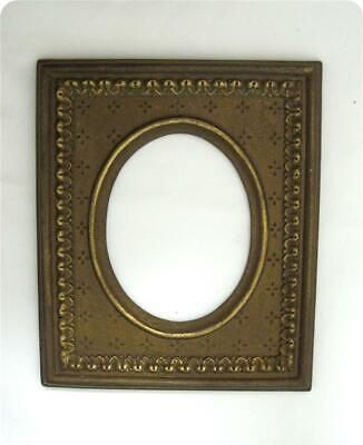 Vtg Ornate Oval Gold Wood Framed Wall Bubble Metal Picture Of Victorian Lady | eBay US