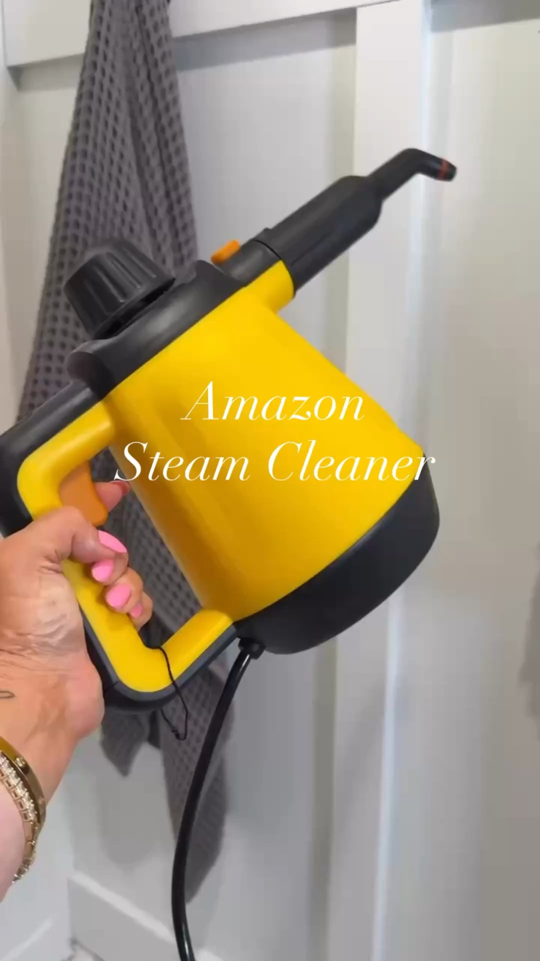 This handheld steam cleaner has been my go-to for deep cleaning 🙌
It heats up fast, blasts through grime, and works on everything from bathroom tile to kitchen messes. I love that it cleans without harsh chemicals—just water and steam.

If you’ve been needing something to tackle buildup in small spaces, this is it 👏

#amazonfinds #cleaninghacks #steamcleaner #homecleaning #momlife #cleanhome #amazonfavorites #homeessentials