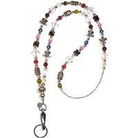 Beaded Lanyard By Hidden Hollow - Slim Multi Fashion Women's 34 Inches, Jewelry Necklace Badge Id Holder Holds Keys, Phone | Etsy (US)