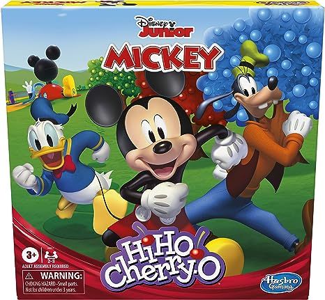 Hasbro Gaming Hi Ho Cherry-O Game Disney Mickey Mouse Clubhouse Edition (Amazon Exclusive) | Amazon (US)