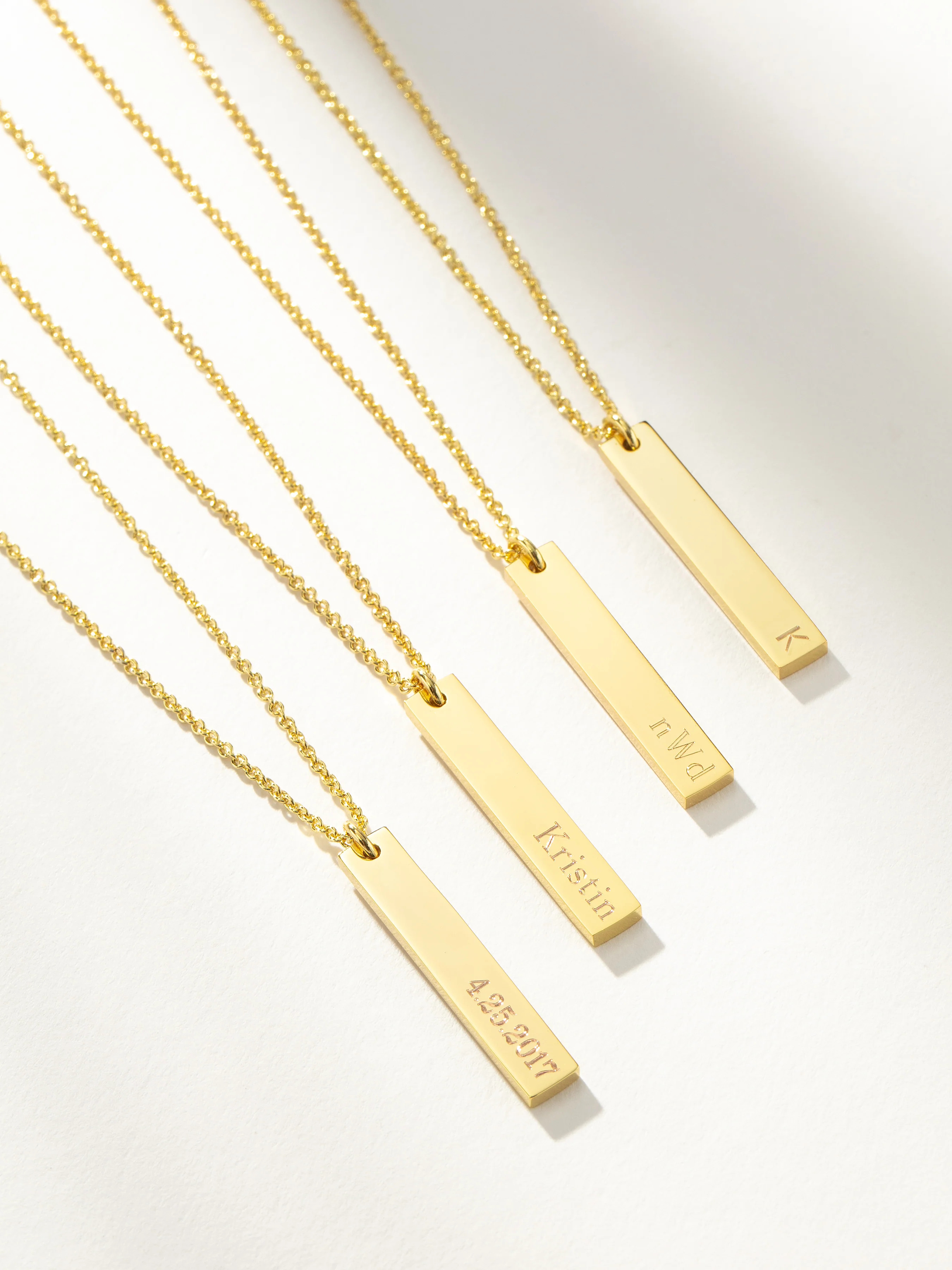 Vertical Bar Necklace | Uncommon James
