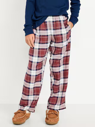 Gender-Neutral Plaid Flannel Pajama Pants for Kids | Old Navy (US)