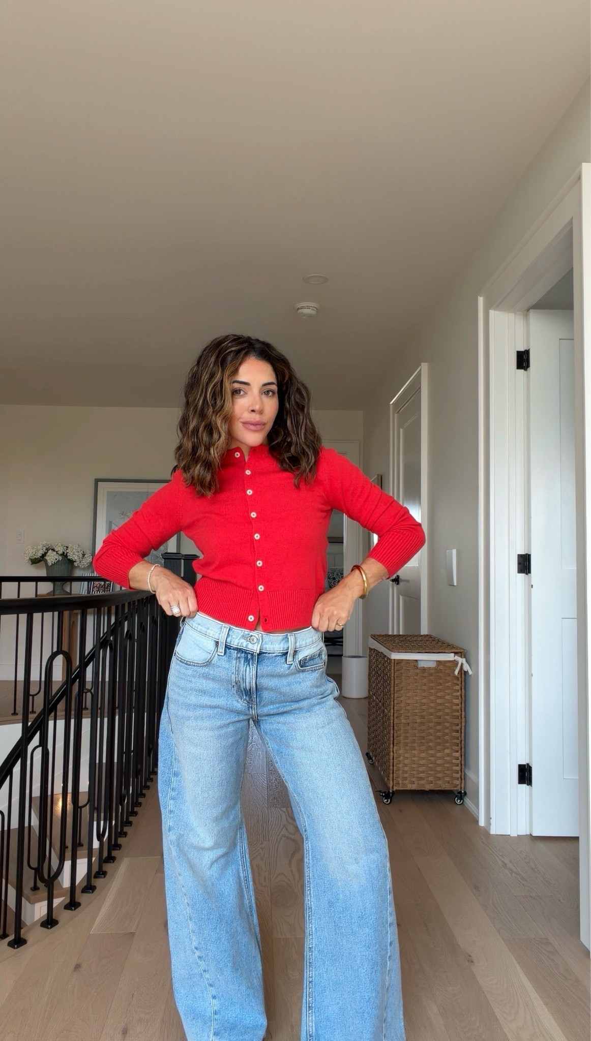 I did such a good @oldnavy haul, I’m so impressed AND everything is 50% off online right now! 

#oldnavypartner 

Denim: size 2
Cardigan: size XS

#LTKcanada #LTKsummer #LTKsale
