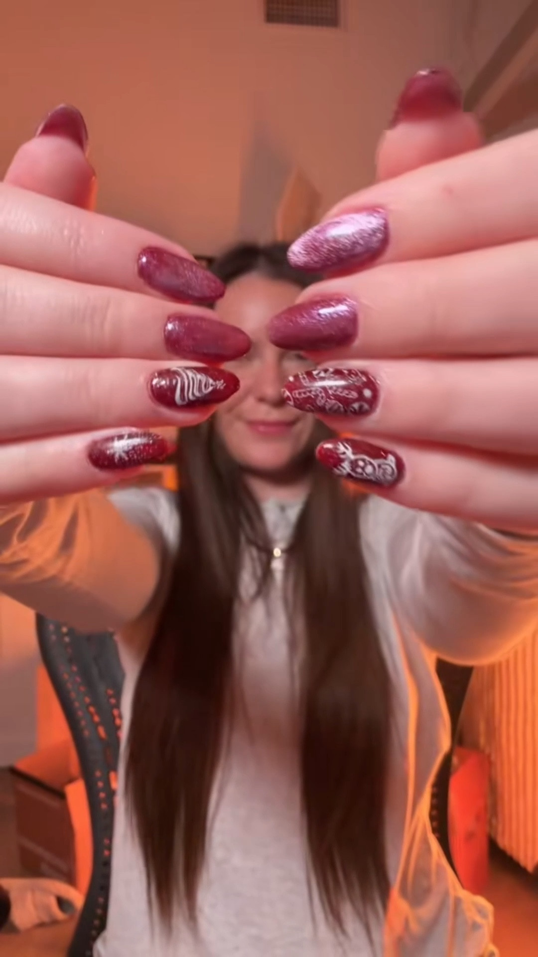 Christmas nails are here #diynails 

#LTKSeasonal #LTKHoliday