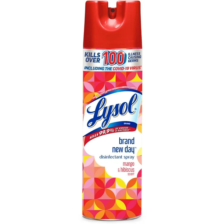Lysol Disinfectant Spray, Sanitizing and Antibacterial Spray, For Disinfecting and Deodorizing, B... | Walmart (US)