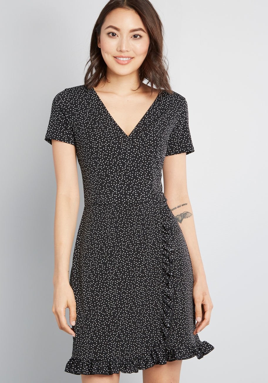 Chance Encounter Faux Wrap Dress | Modcloth