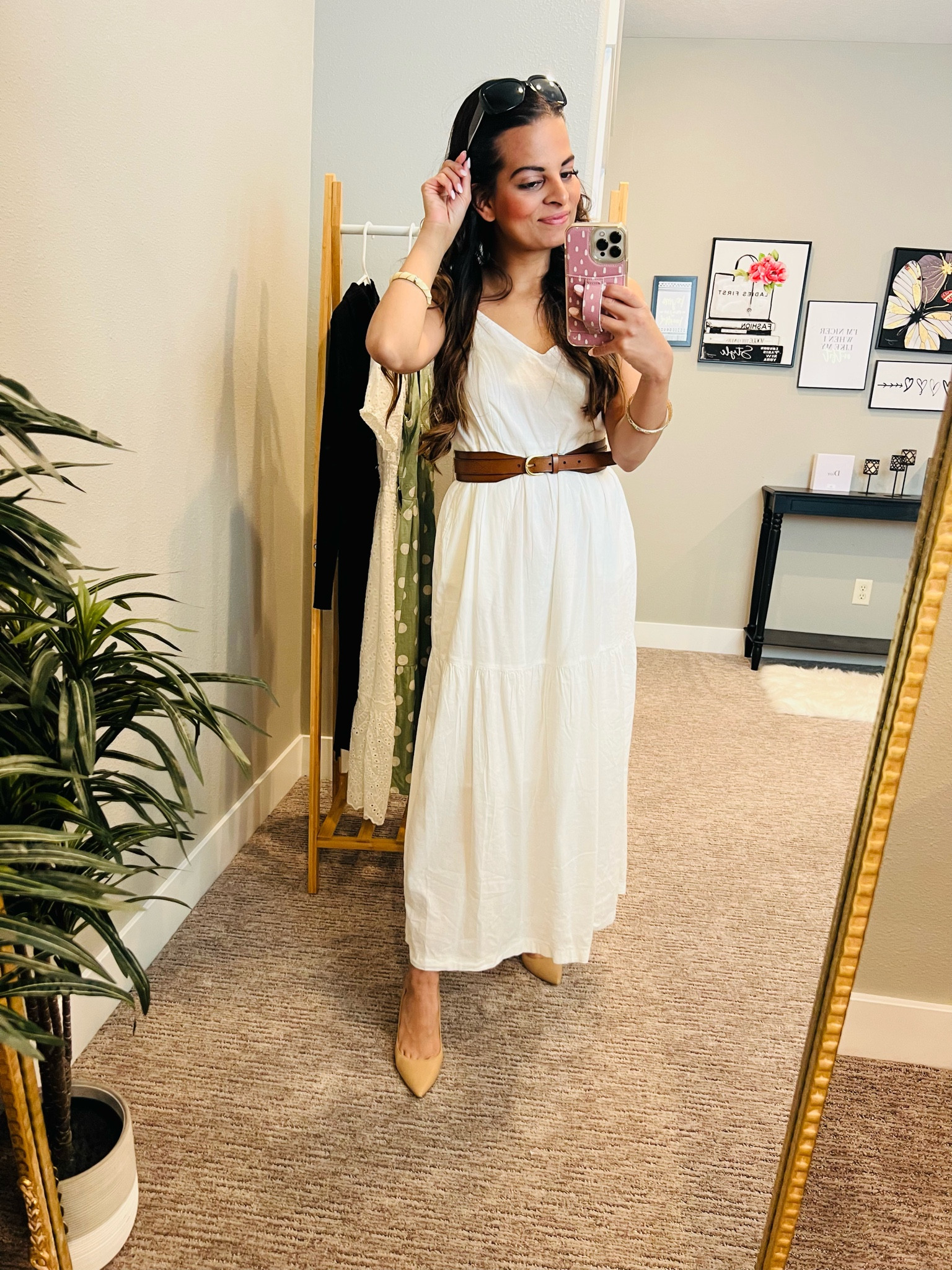 White dress that fits so comfortably and it’s perfect for hot summer days! 

#LTKstyletip #LTKFind #LTKxAnthro