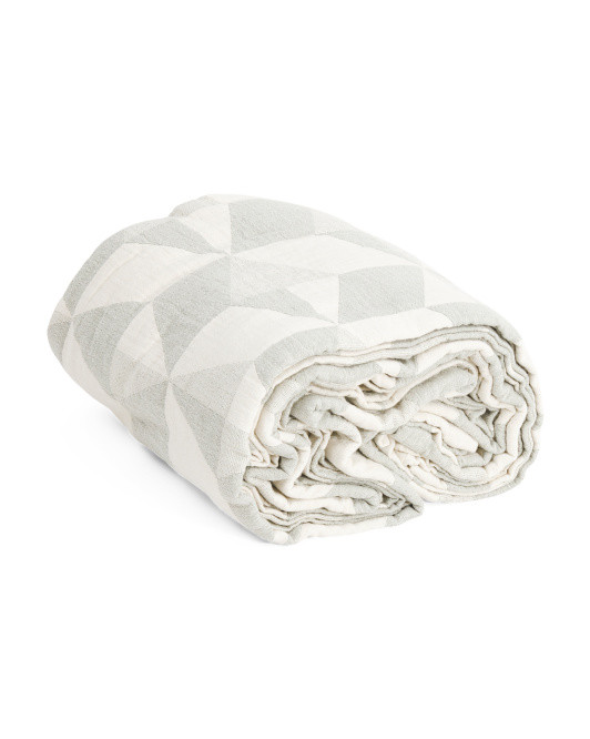 Made In Portugal Organic Cotton Layering Blanket | TJ Maxx
