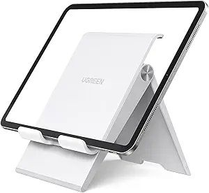 UGREEN Tablet Stand Holder for Desk Adjustable Stand Foldable Desktop Holder Charging Dock Protab... | Amazon (US)