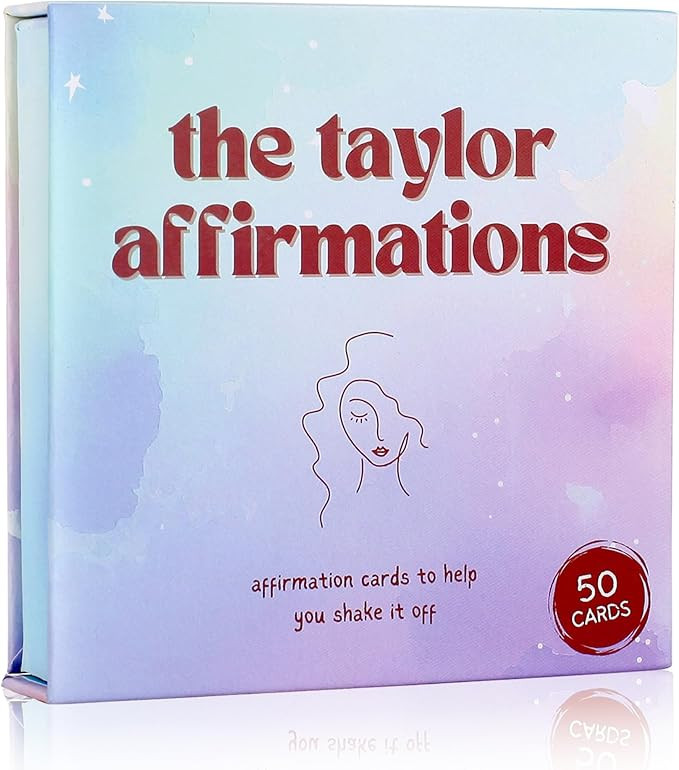 Taylor Gifts for Girls Birthday Gift | Affirmations - 50 PCS Taylor Cards | Taylor Themed Gifts, ... | Amazon (US)