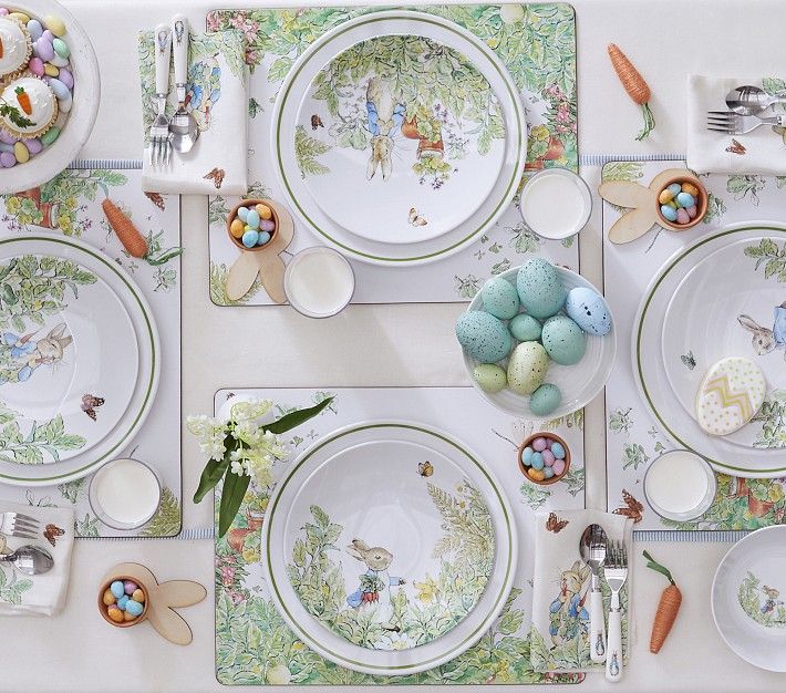 Peter Rabbit™ Garden Easter Tabletop Collection | Pottery Barn Kids
