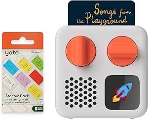 Yoto Mini Player – Kids Audio Player & 7 Cards Starter Pack | Children’s Speaker Plays Audiob... | Amazon (CA)