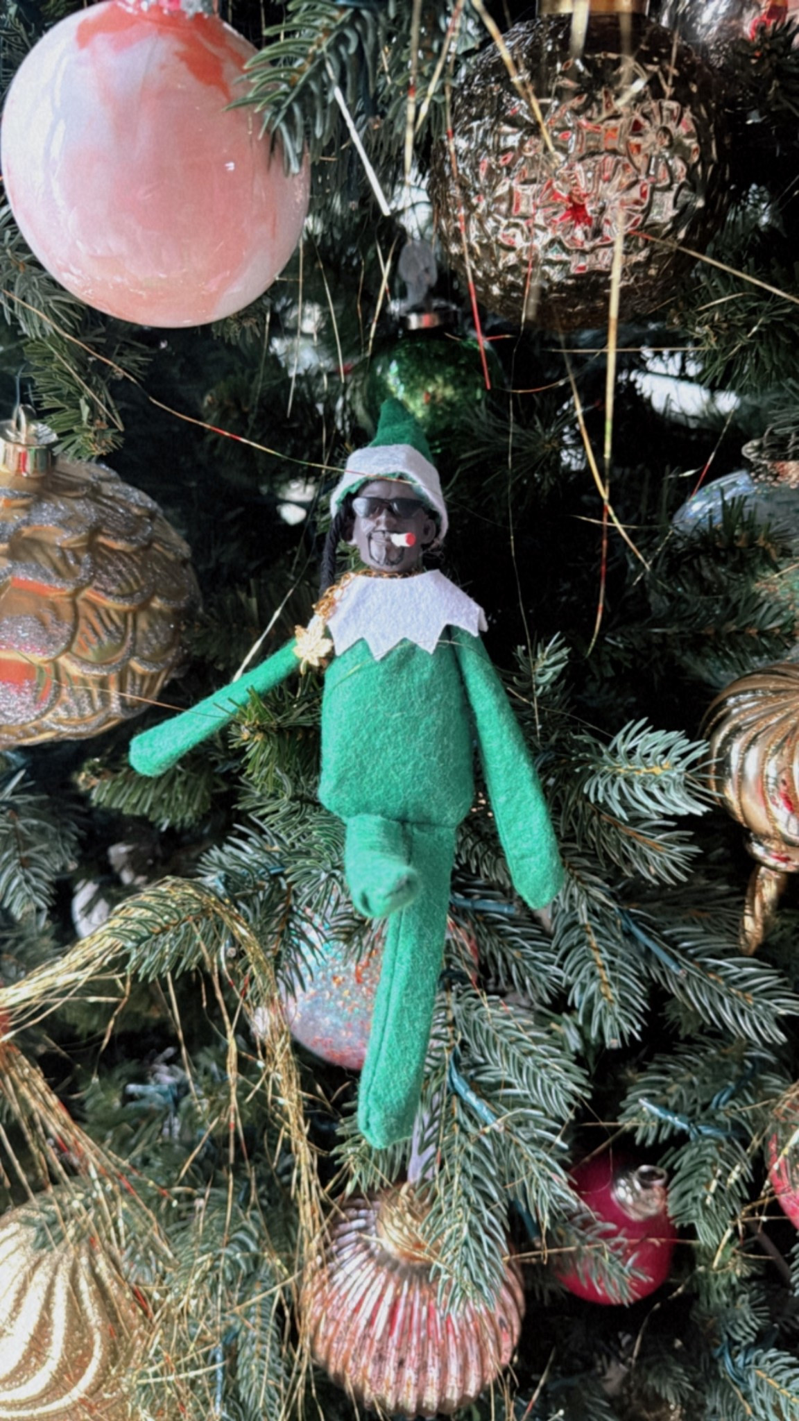 Snoop dog elf ...

#LTKHoliday #LTKU #LTKSeasonal