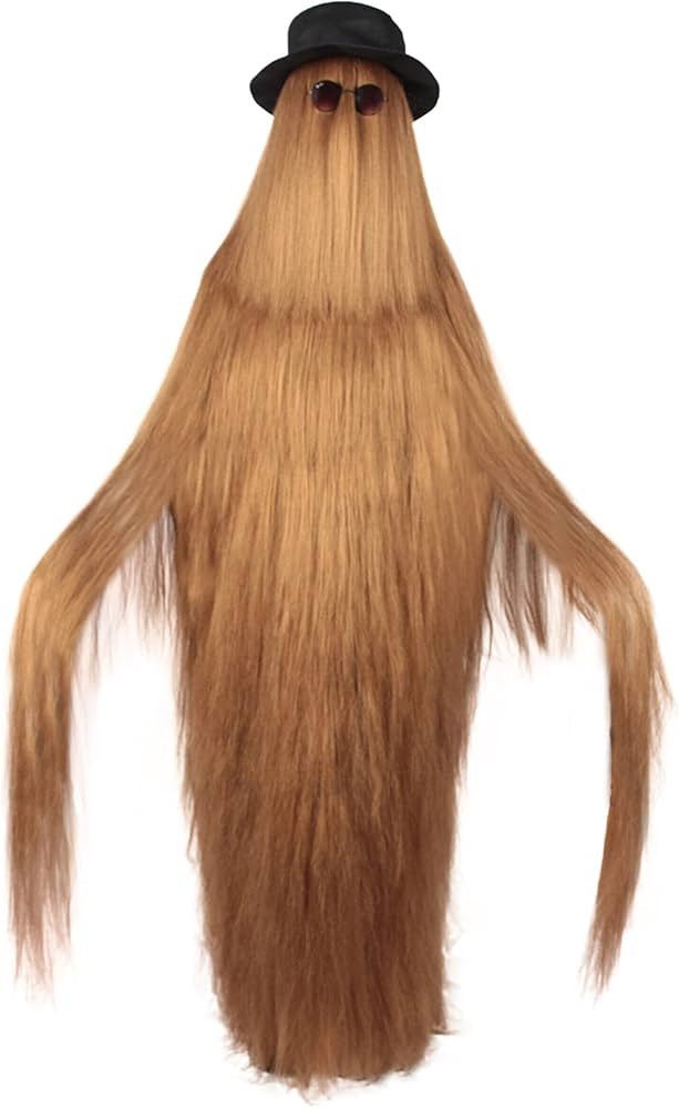 HPO Premium Adult Unisex Cousin Dapper Creature Wig & Costume Collection, Multiple Color Options,... | Amazon (US)