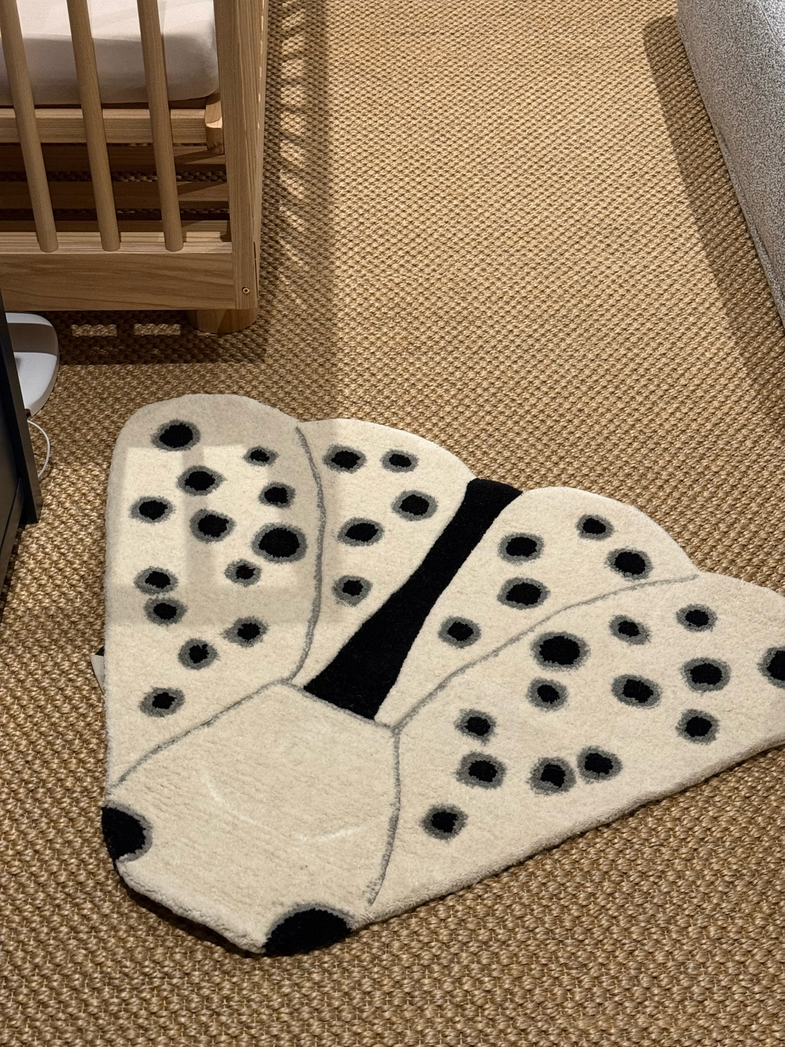 Just got this for Jacks room! So cute and soft.