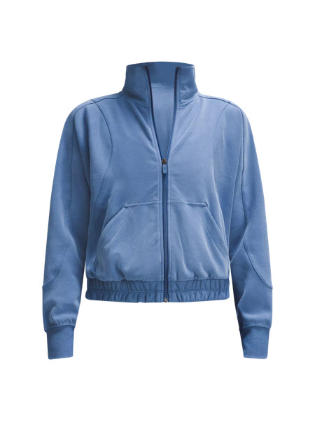 Brushed Softstreme Funnel-Neck Zip Up | Lululemon (US)