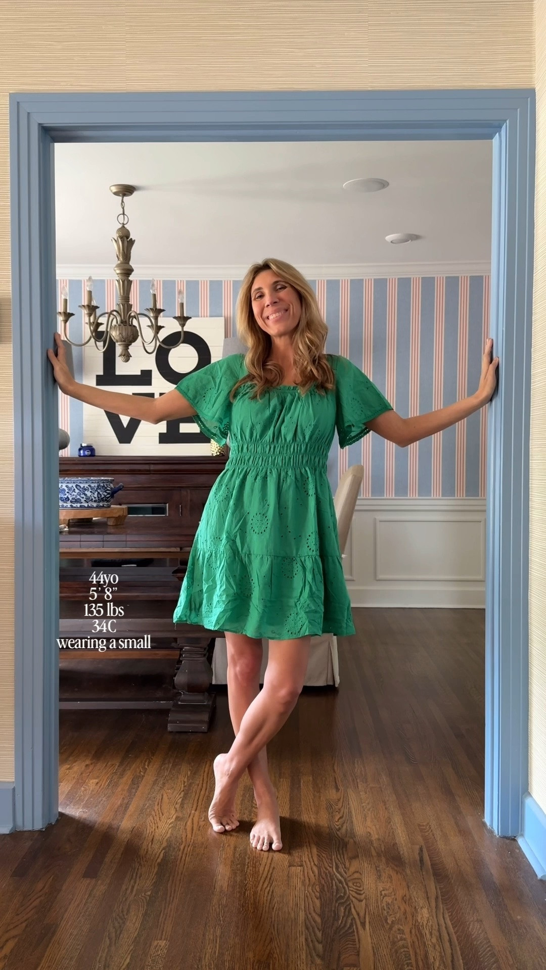 This is such a great little Amazon summer dress! It’s lined, feels well made, and has packets. It’s also available in other colors, but I’m loving this green. 

It does run big. I’m wearing my usual size (small) and it’s too big. I would size down to XS if they had it, but unfortunately they do not. If you like loose, then stick with your normal size.

#LTKOver40